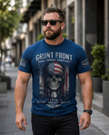 Grunt Front - Lovar | Graphic Print Short Sleeve T-Shirt Men